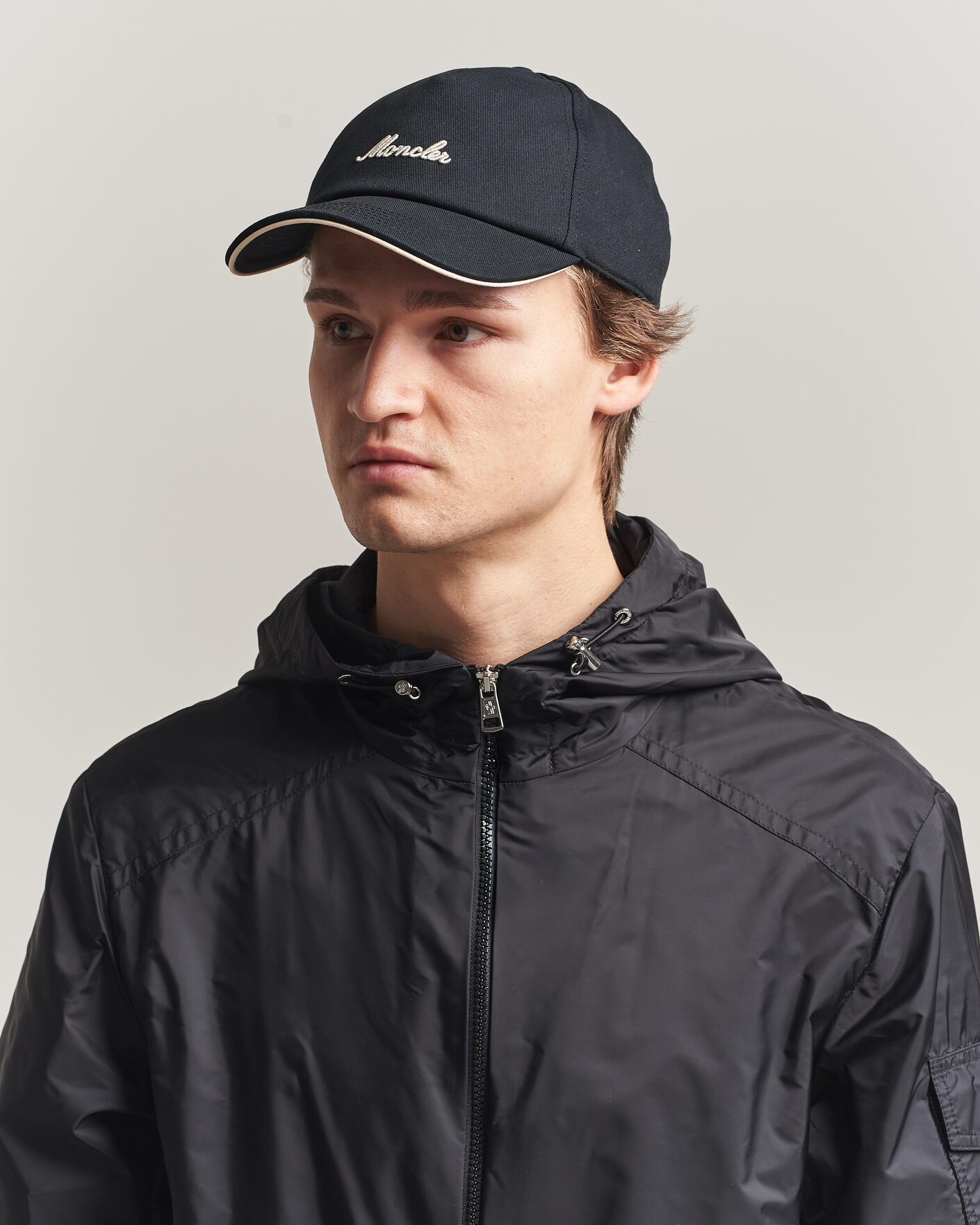 Herre | Hatte & kasketter | Moncler | Signature Baseball Cap Black