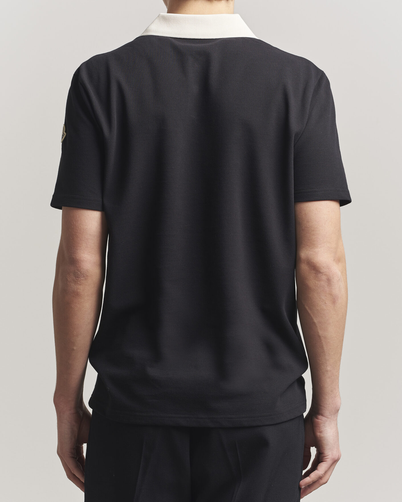 Herre | Polotrøjer | Moncler | Signature Logo Polo Black