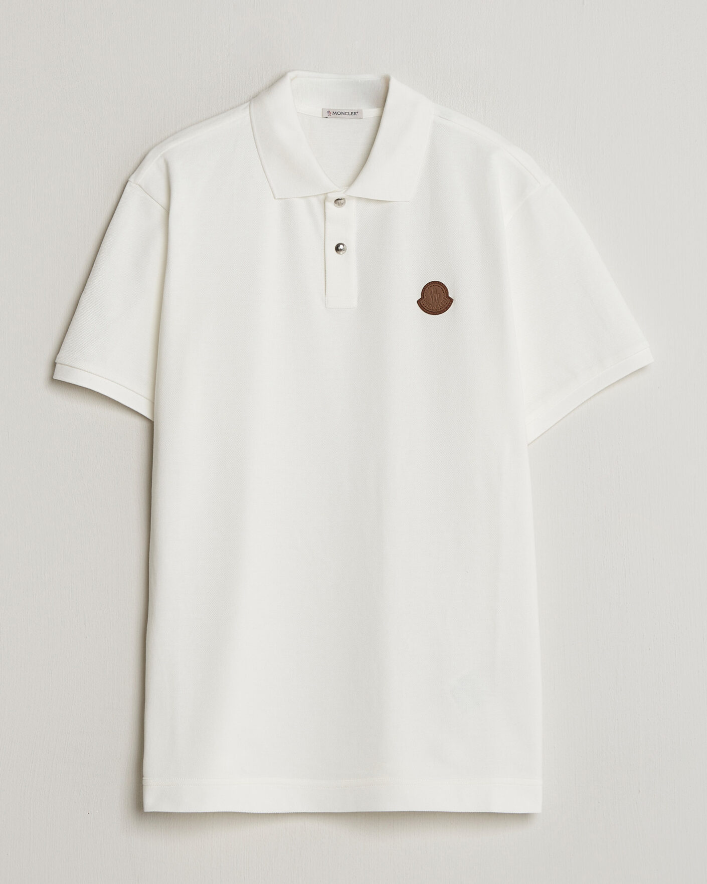 Herre | Polotrøjer | Moncler | Luxury Logo Polo Off White