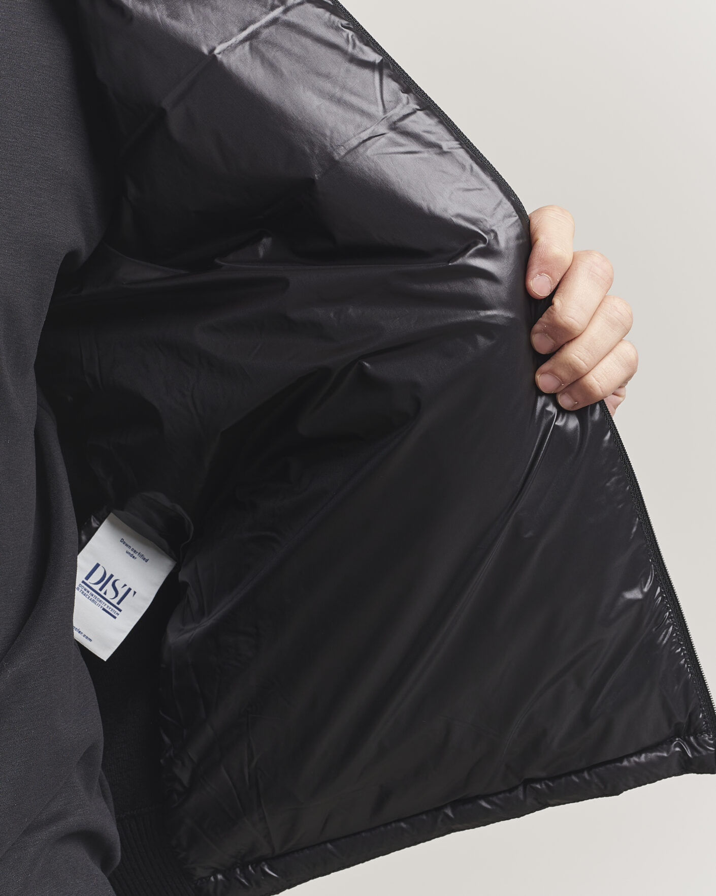 Herre | Jakker | Moncler | Hybrid Laque Zip Cardigan Black