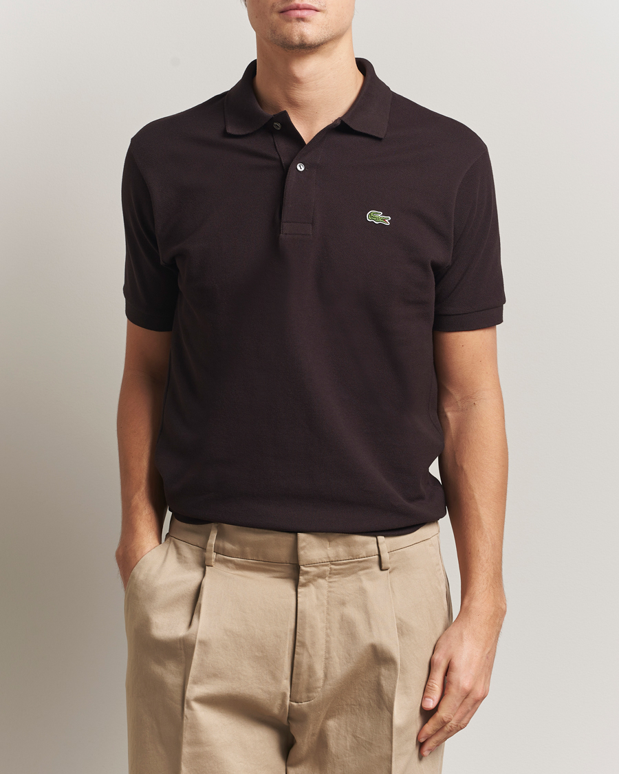 Herre | Polotrøjer | Lacoste | Original Polo Piké Buffle Brown