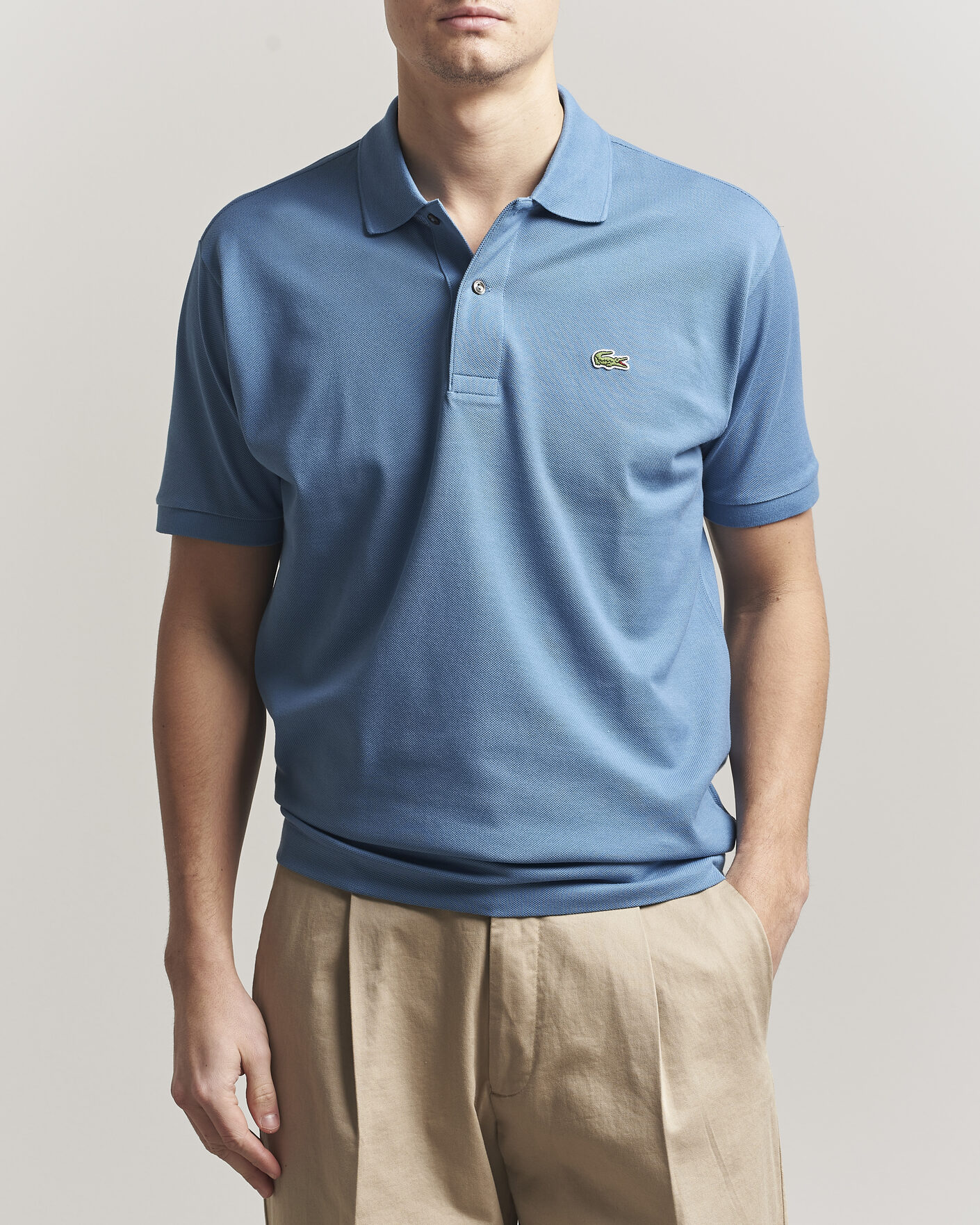Herre | Polotrøjer | Lacoste | Original Polo Piké Abyss Blue