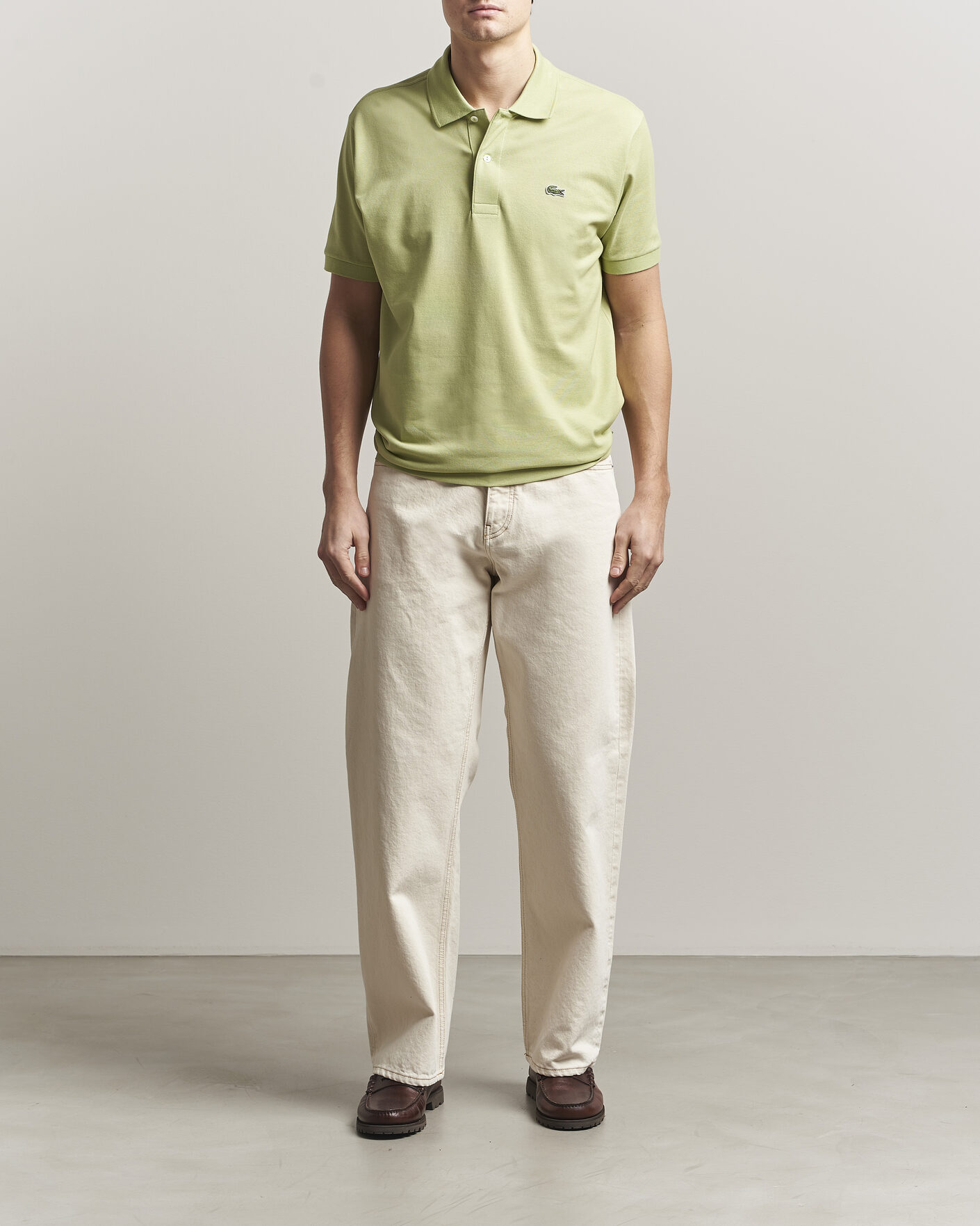 Herre | Polotrøjer | Lacoste | Original Polo Piké Birch Green