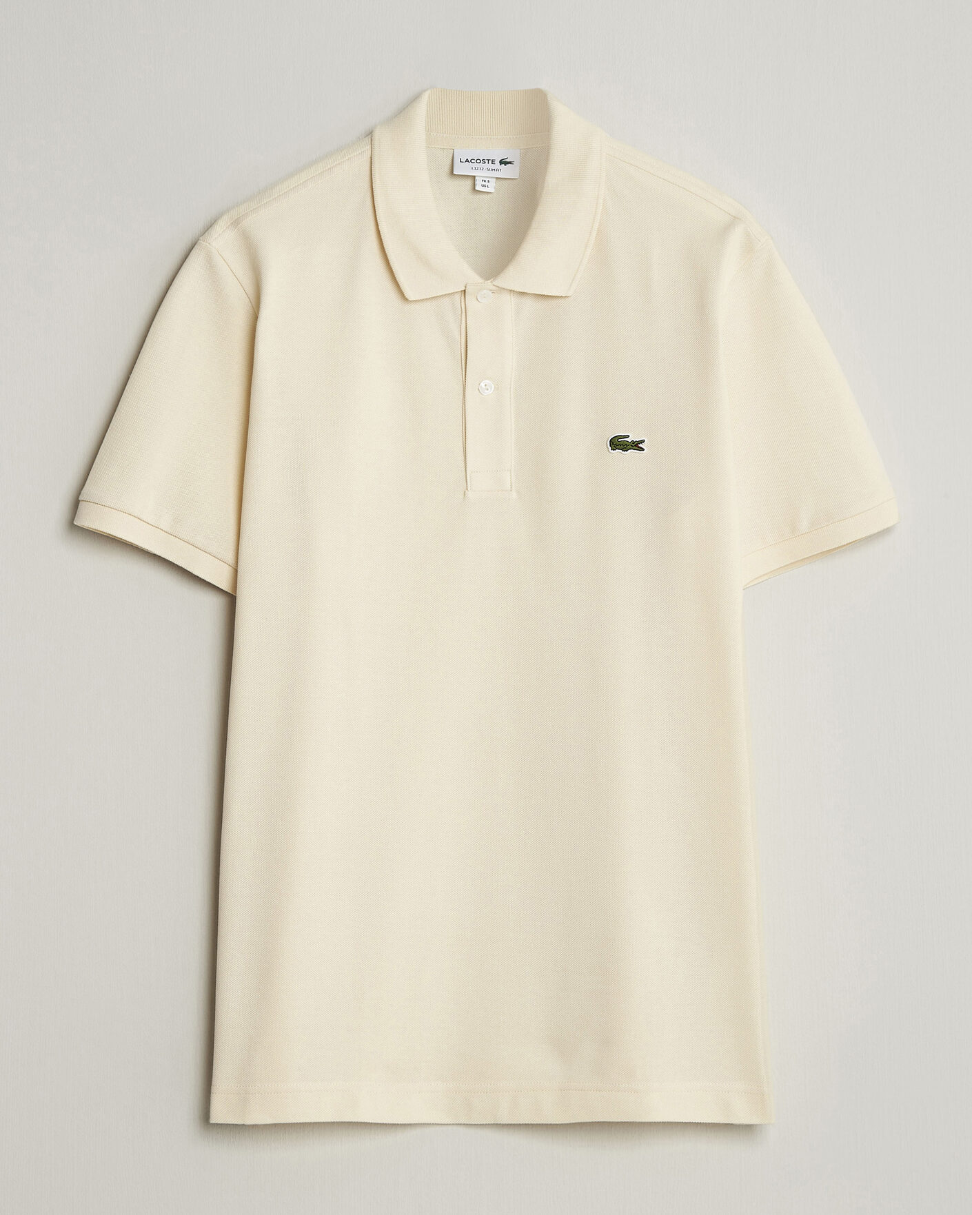 Herre | Polotrøjer | Lacoste | Slim Fit Polo Piké Naturel Clair