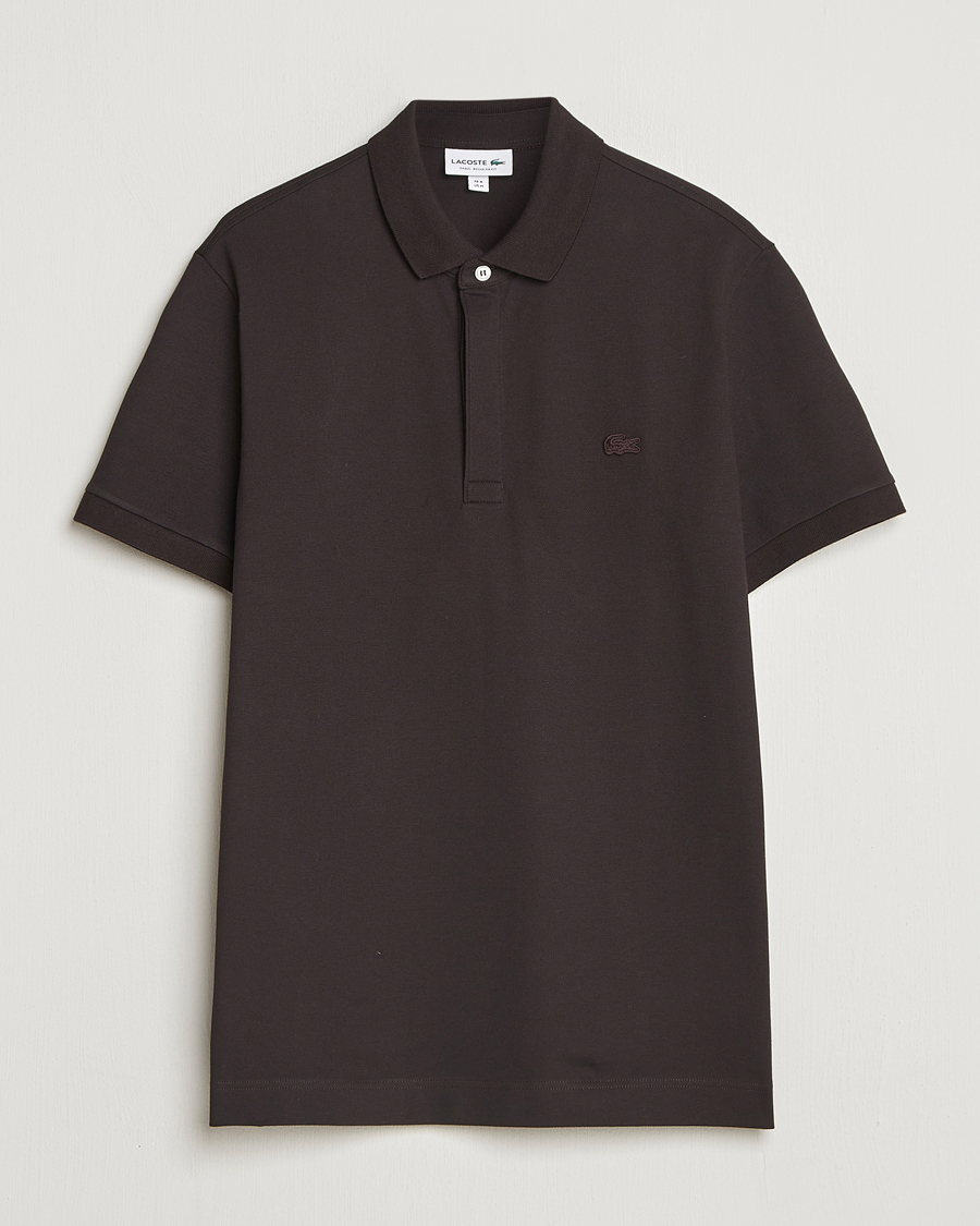 Herre | Polotrøjer | Lacoste | Paris Polo Piké Buffle Brown