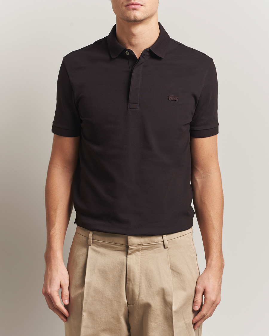 Herre | Polotrøjer | Lacoste | Paris Polo Piké Buffle Brown