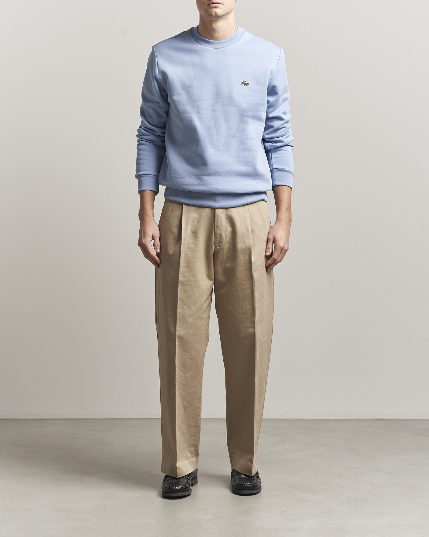 Herre | Trøjer | Lacoste | Crew Neck Sweatshirt Aphylla Blue