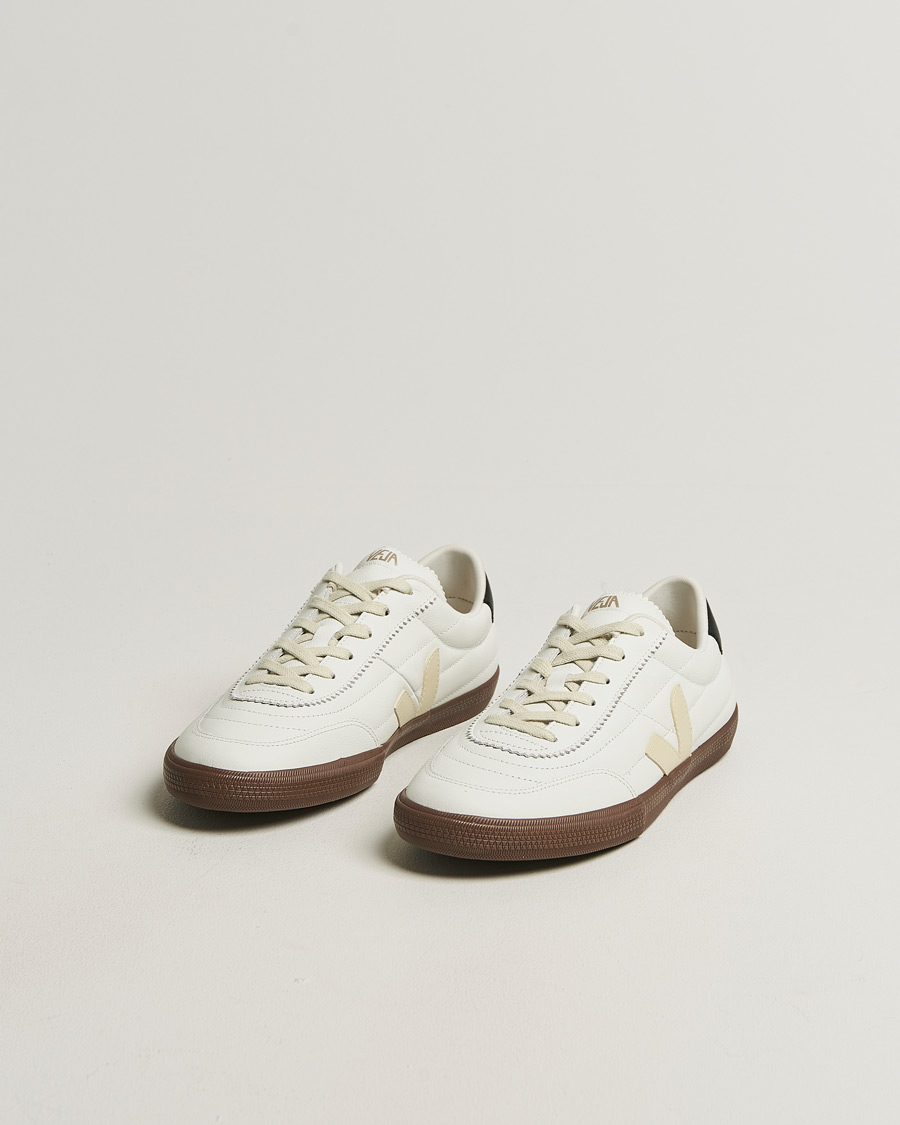 Herre | Sneakers | Veja | Panenka Leather Sneaker White/Black Bark