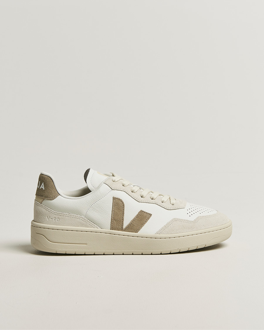 Herre | Sneakers | Veja | V-90 Sneaker White/Taupe