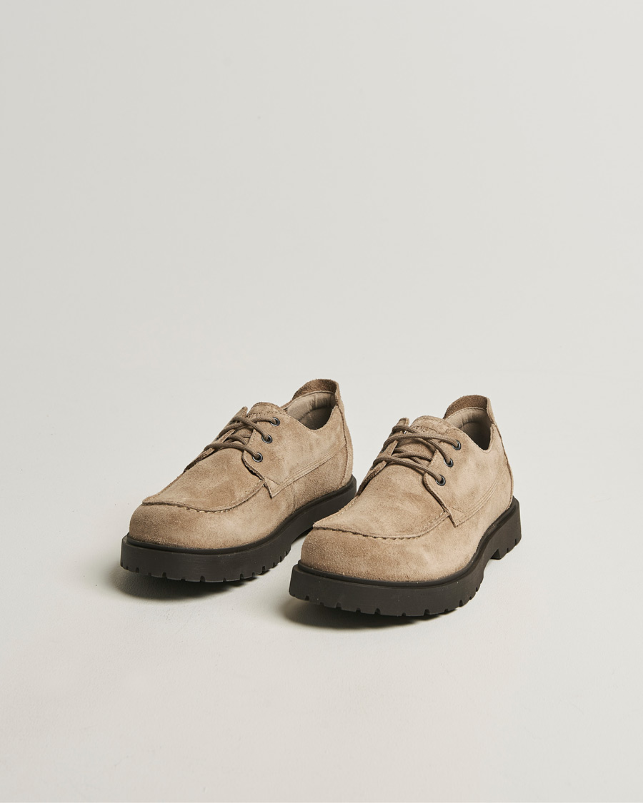 Herre | Oxfords | BIRKENSTOCK | Highwood Moc Oxford Gray Taupe Suede