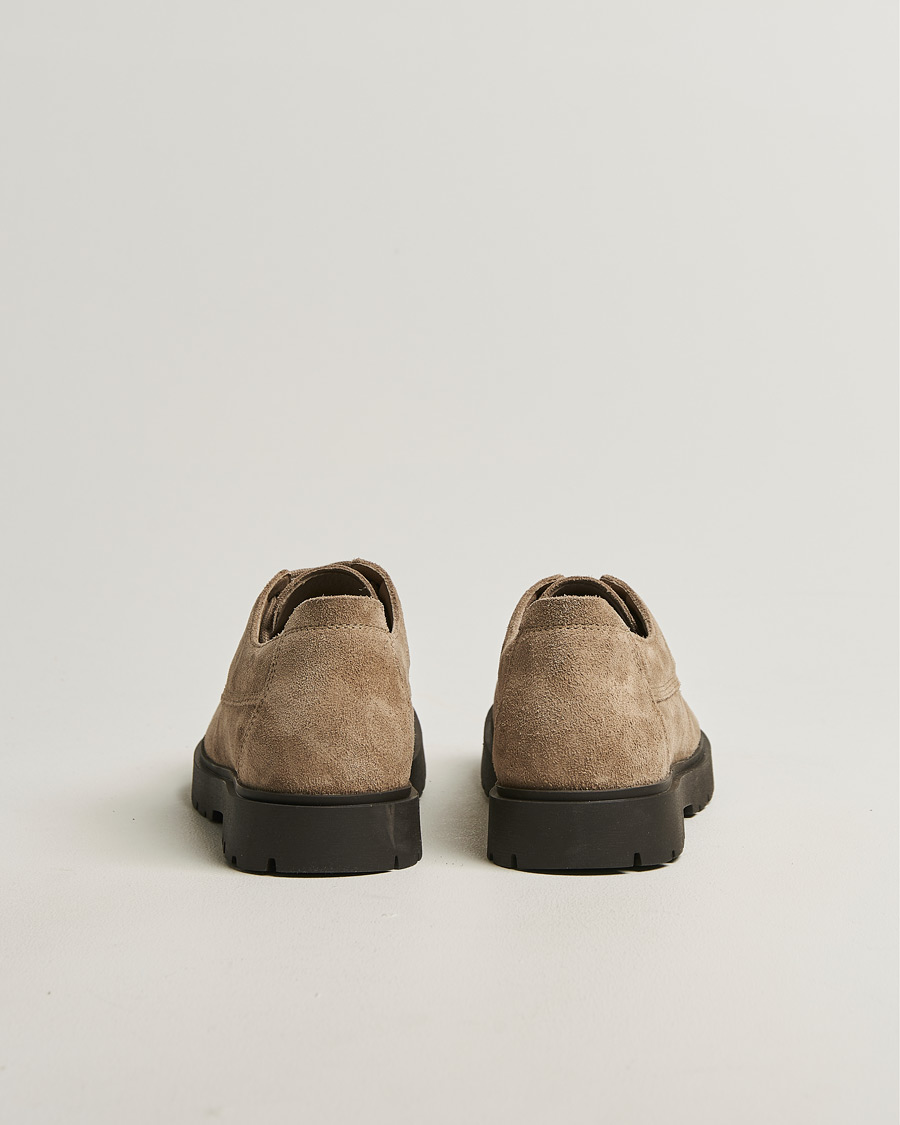 Herre | Oxfords | BIRKENSTOCK | Highwood Moc Oxford Gray Taupe Suede