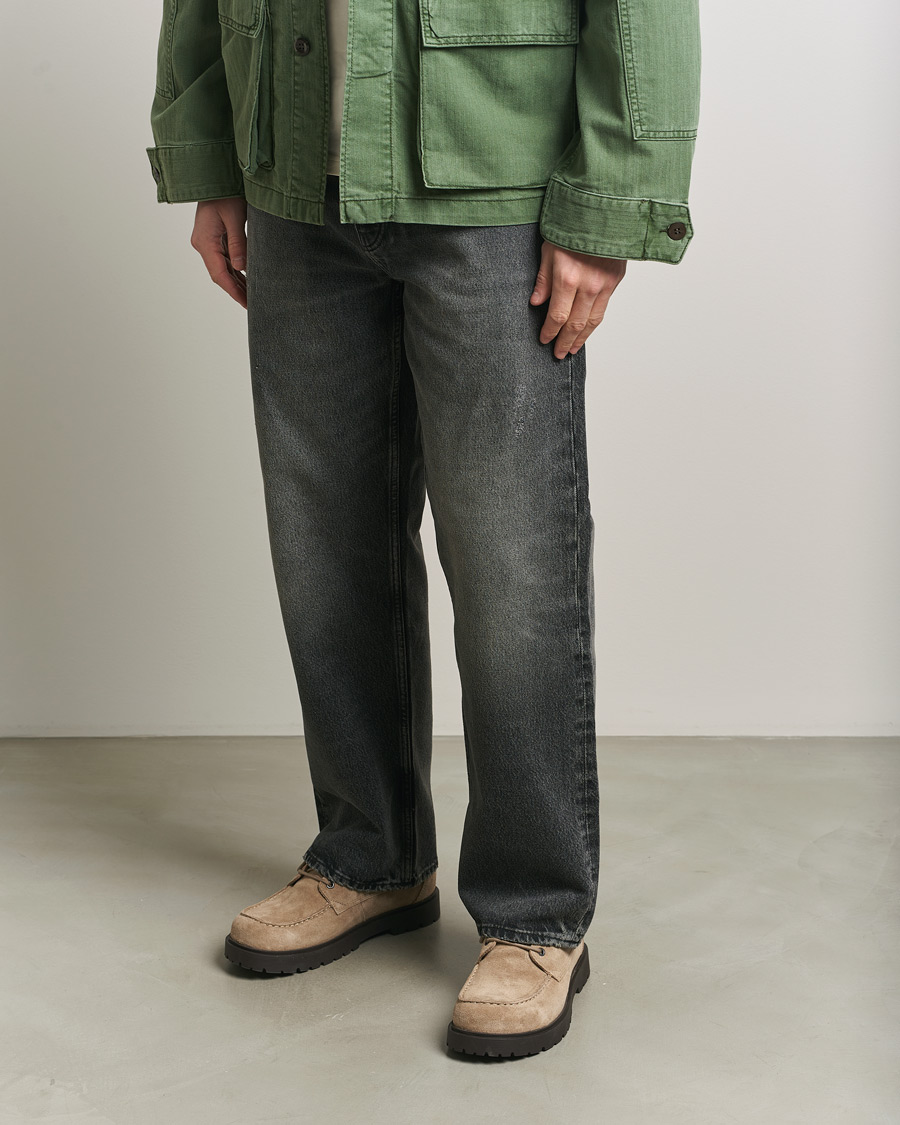 Herre | Oxfords | BIRKENSTOCK | Highwood Moc Oxford Gray Taupe Suede