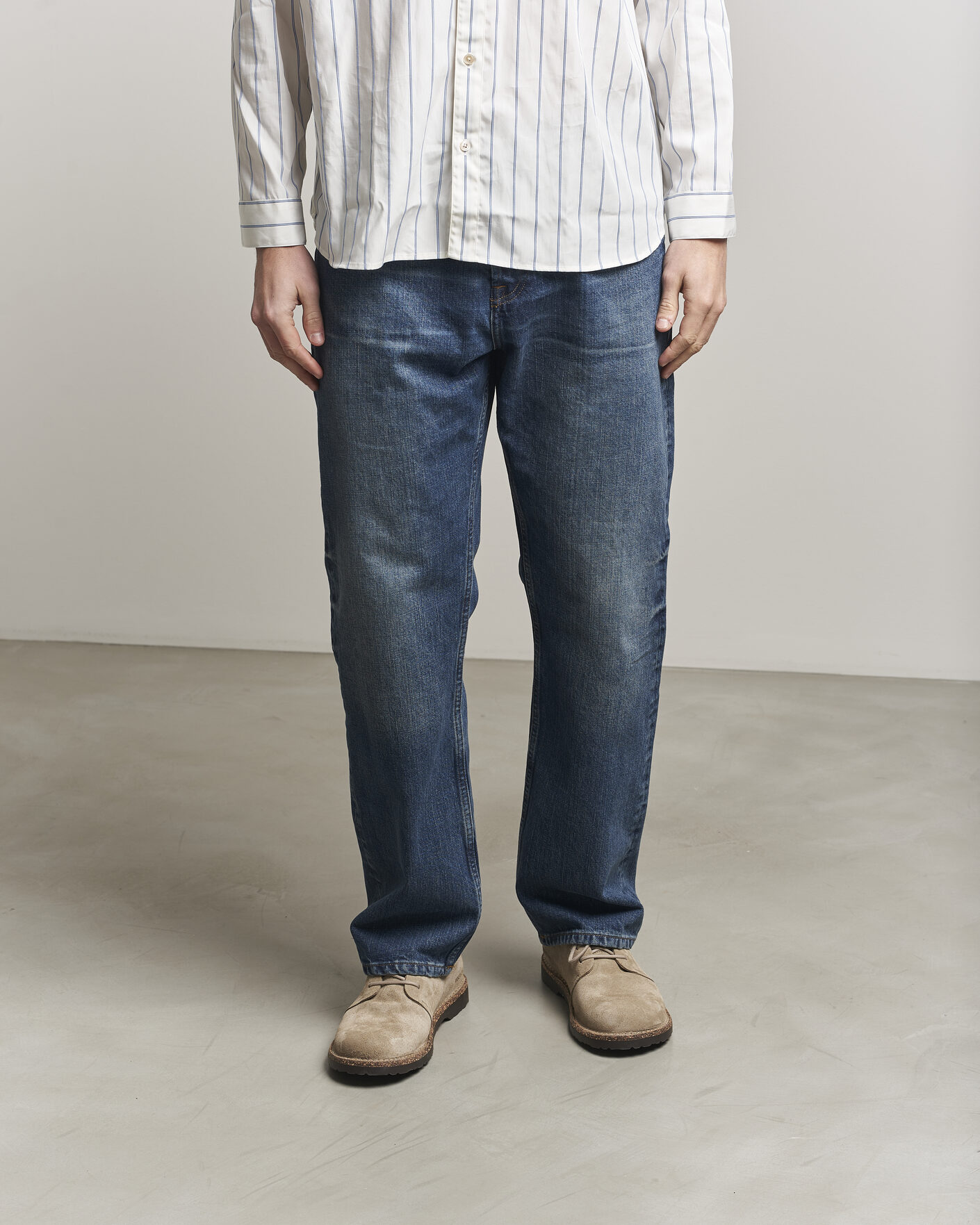 Herre | Oxfords | BIRKENSTOCK | Uppsala Oxford Gray Taupe Suede