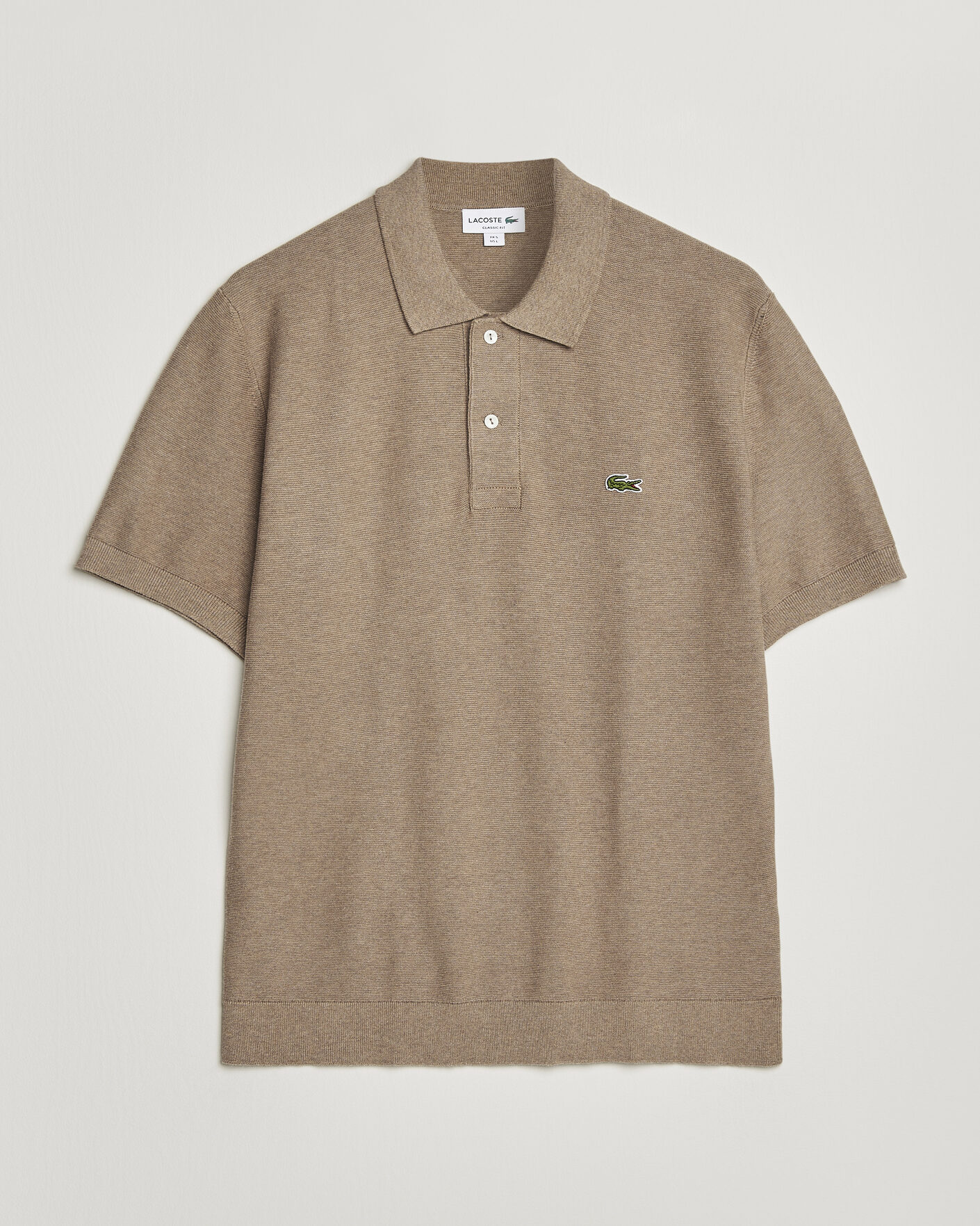Herre | Polotrøjer | Lacoste | Cotton Knitted Polo Viennois Heather