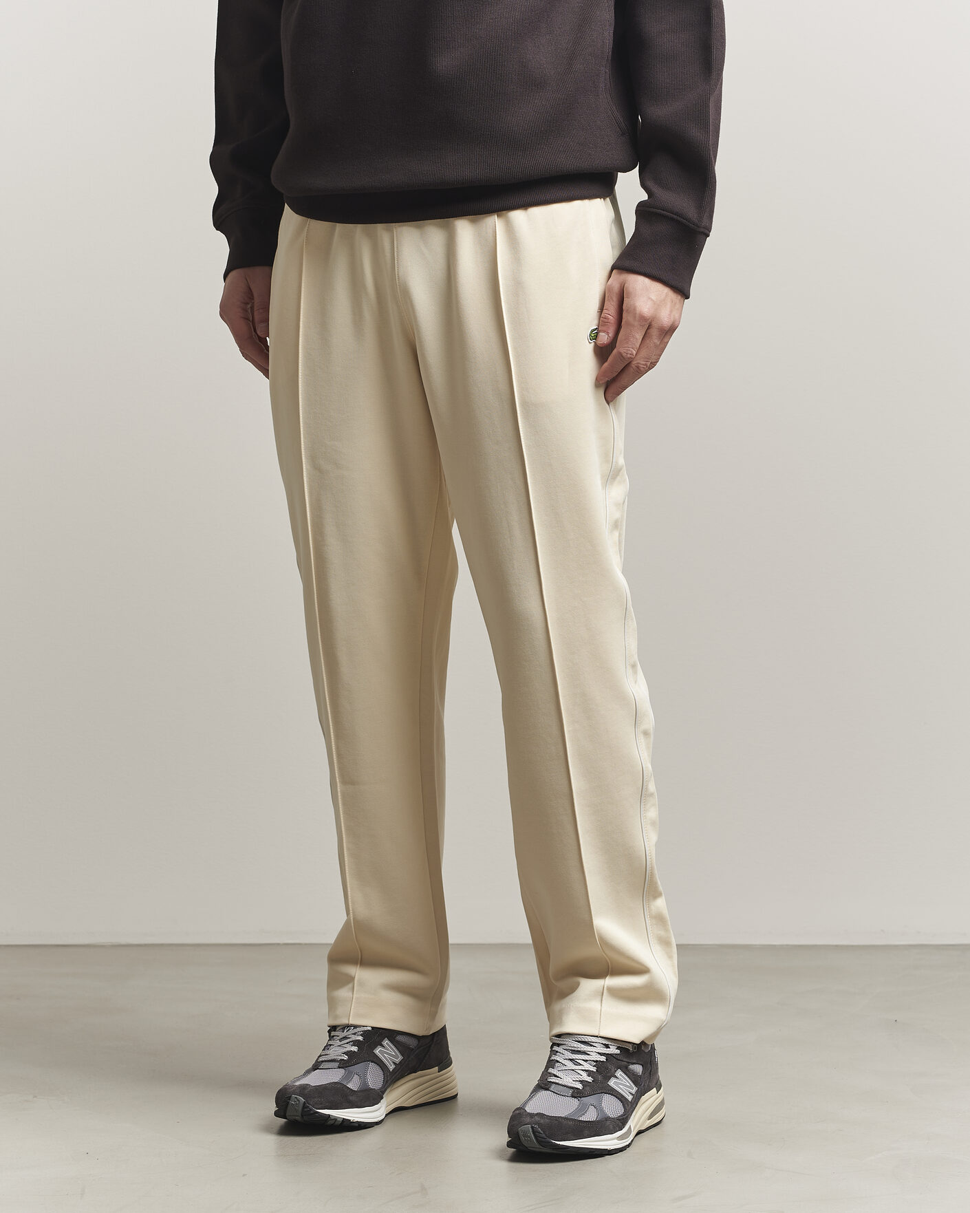 Herre | Bukser | Lacoste | Piqué Track Pants Naturel Clair