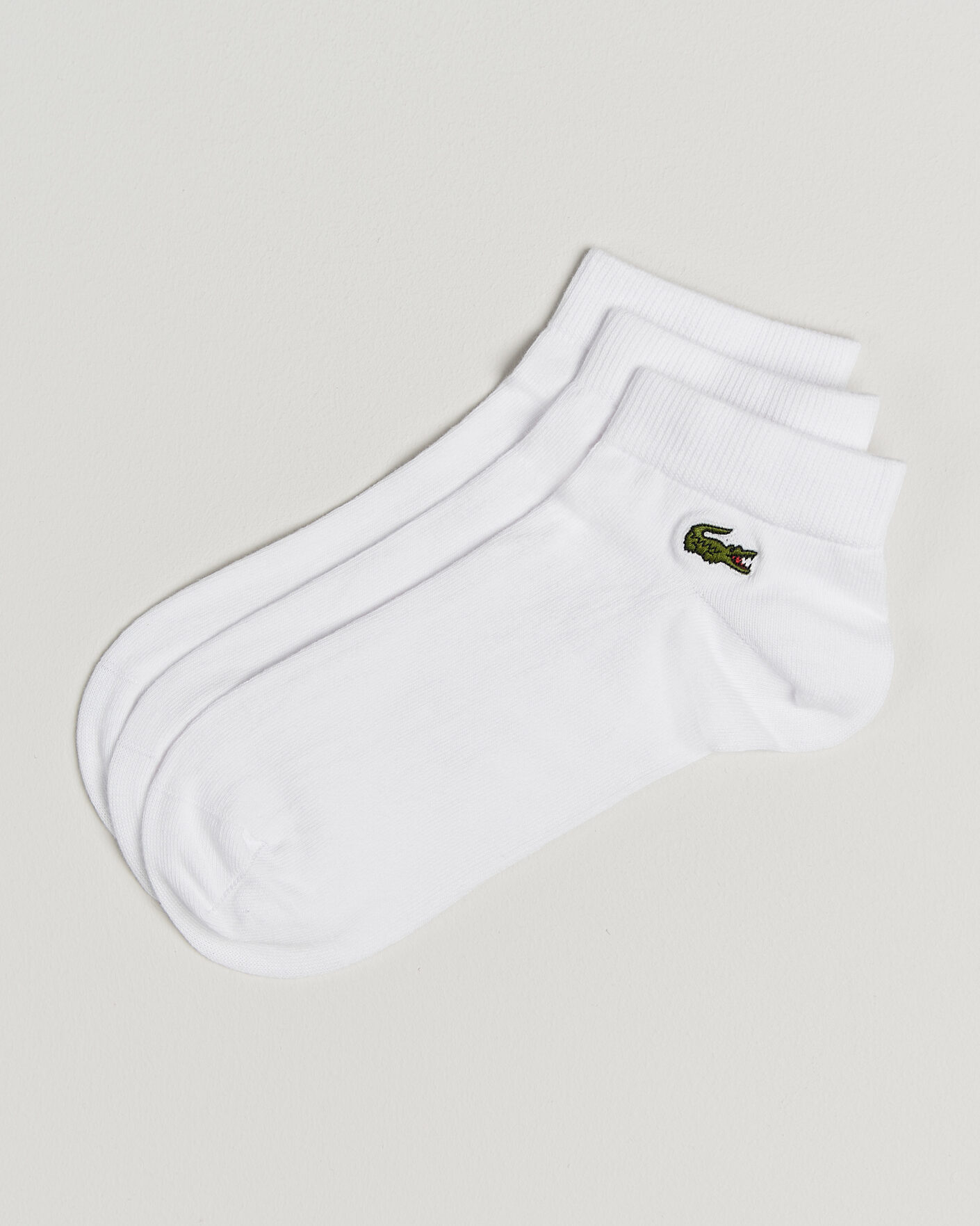 Herre | Undertøj | Lacoste | 3-Pack Short Sport Socks White