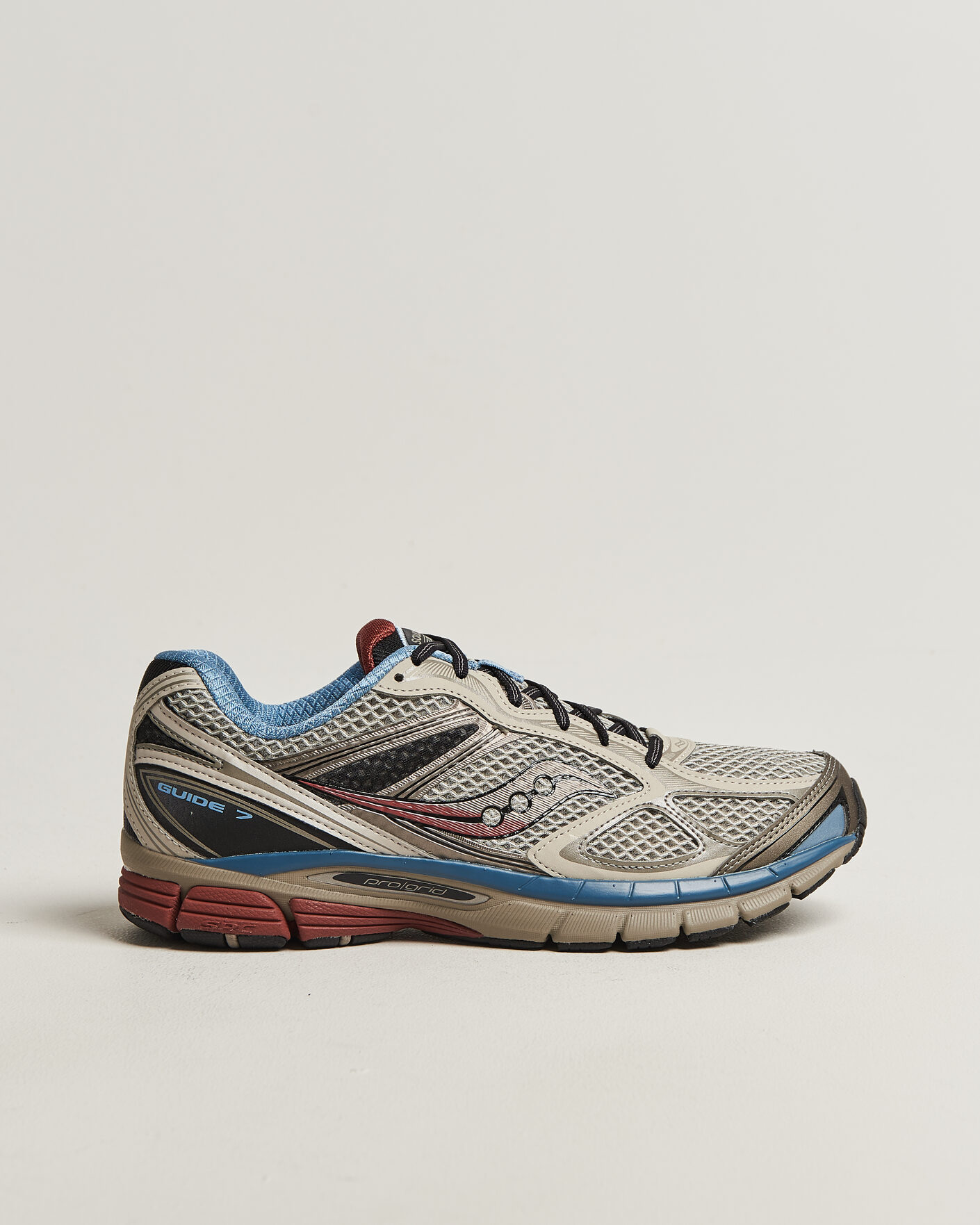 Herre | Sneakers | Saucony | Guide 7 Running Sneaker Taupe/Black