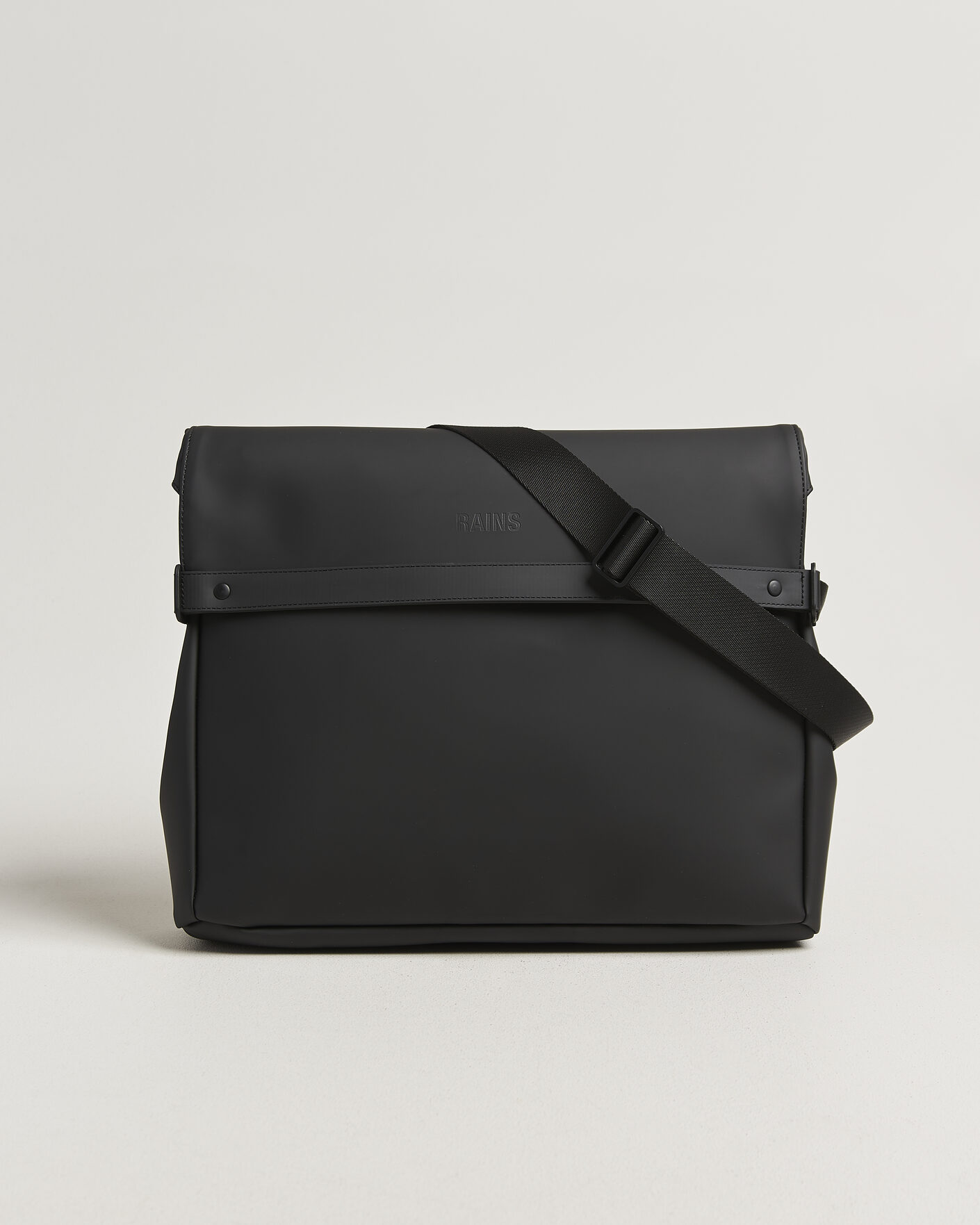 Herre | Tasker | RAINS | OTG Messenger Bag Black