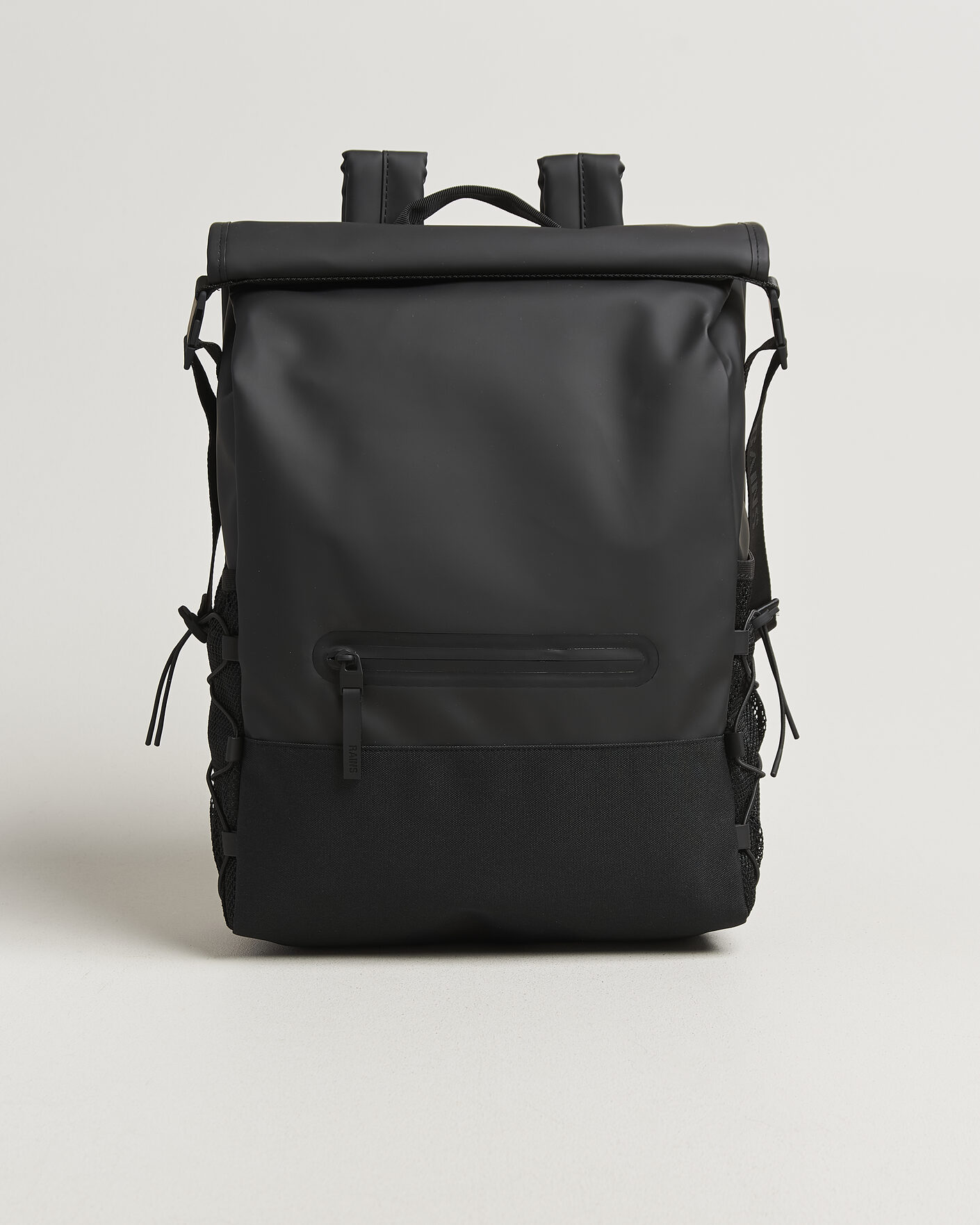 Herre | Tasker | RAINS | Trail Mountaineer Rolltop Backpack Black