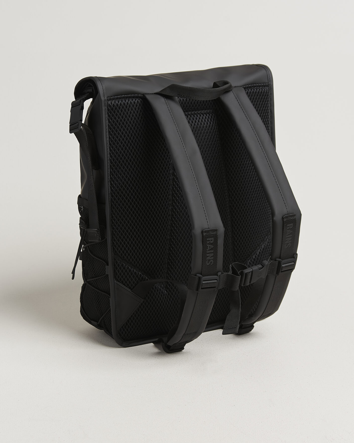 Herre | Tasker | RAINS | Trail Mountaineer Rolltop Backpack Black