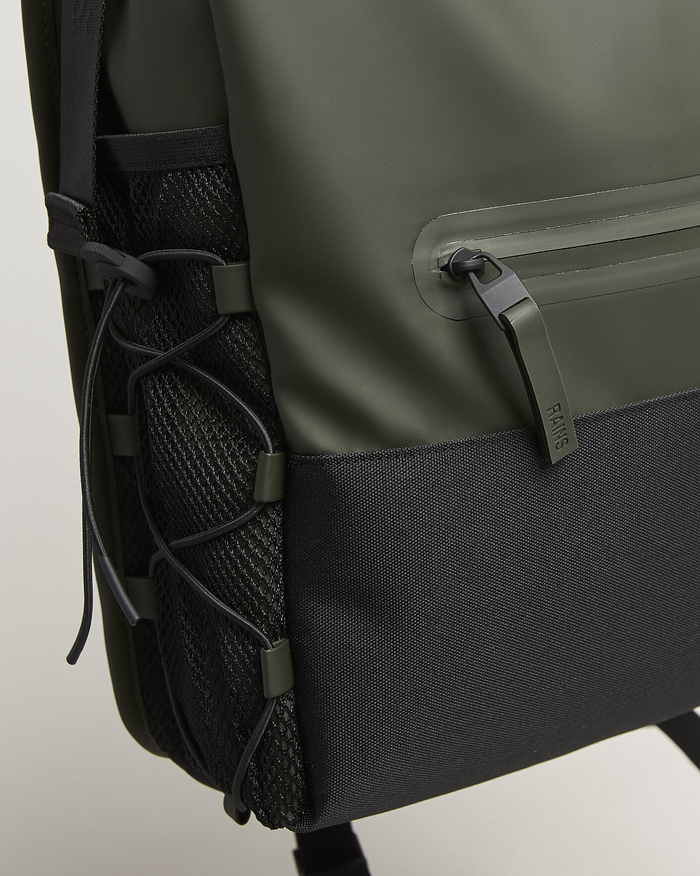 Herre | Tasker | RAINS | Trail Mountaineer Rolltop Backpack Green