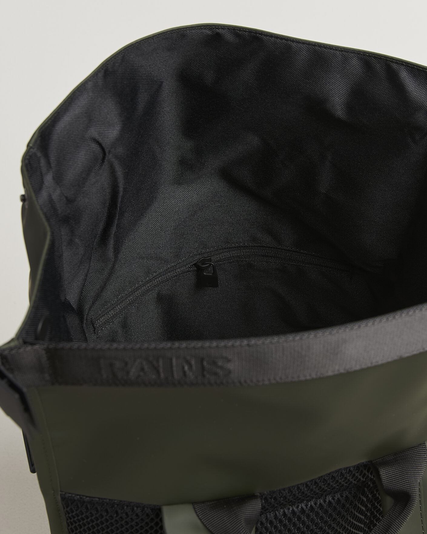 Herre | Tasker | RAINS | Trail Mountaineer Rolltop Backpack Green