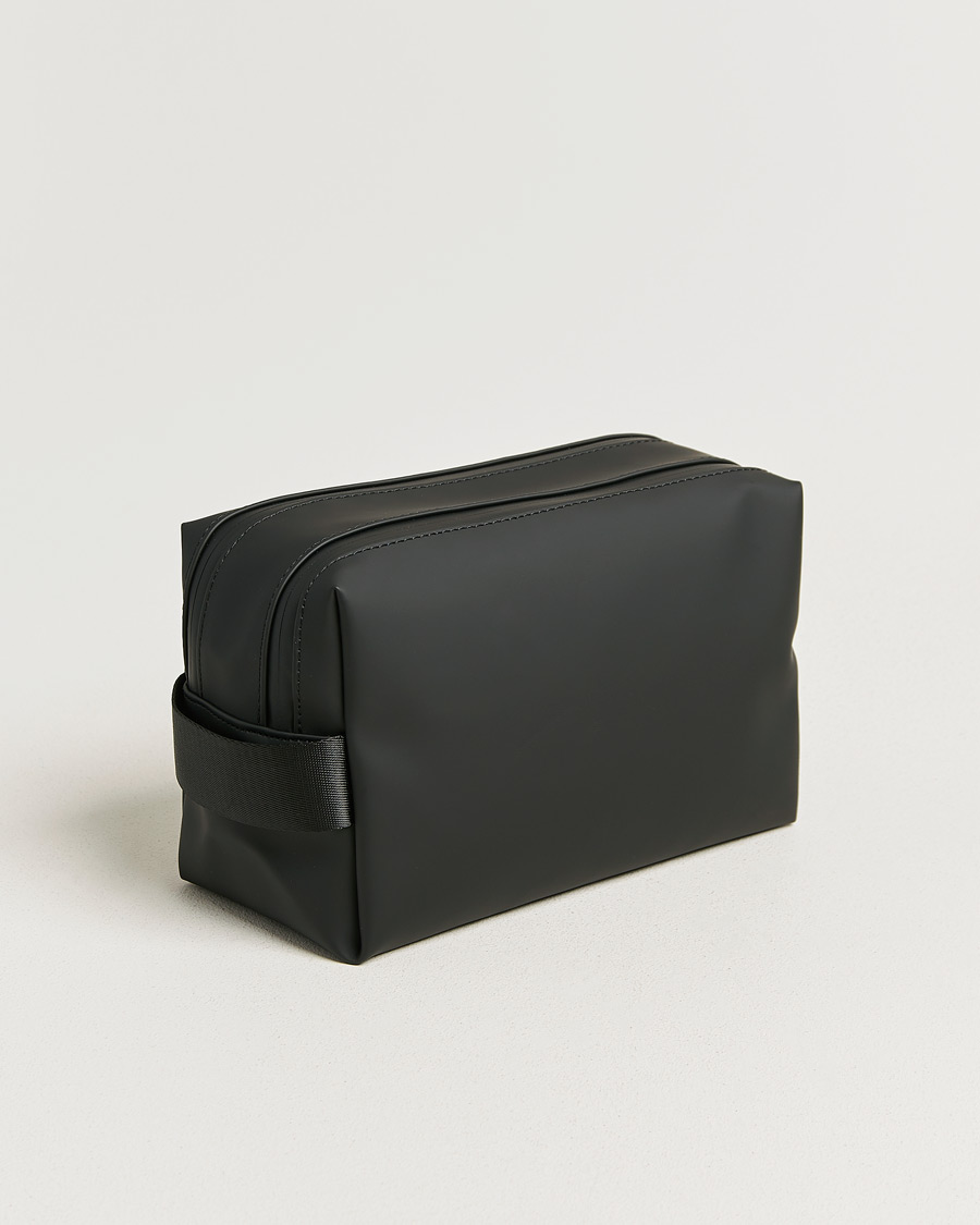 Herre | Tasker | RAINS | Double Zip Washbag Black