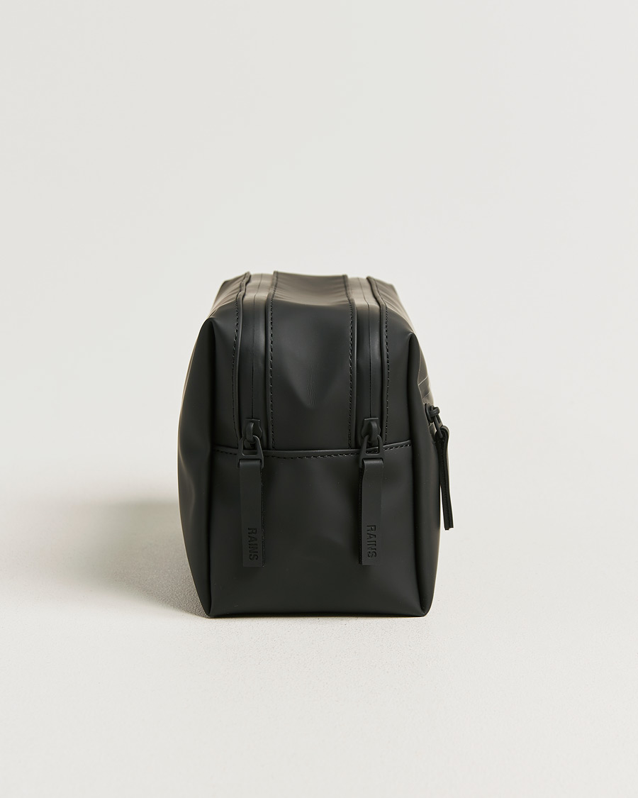 Herre | Tasker | RAINS | Double Zip Washbag Black