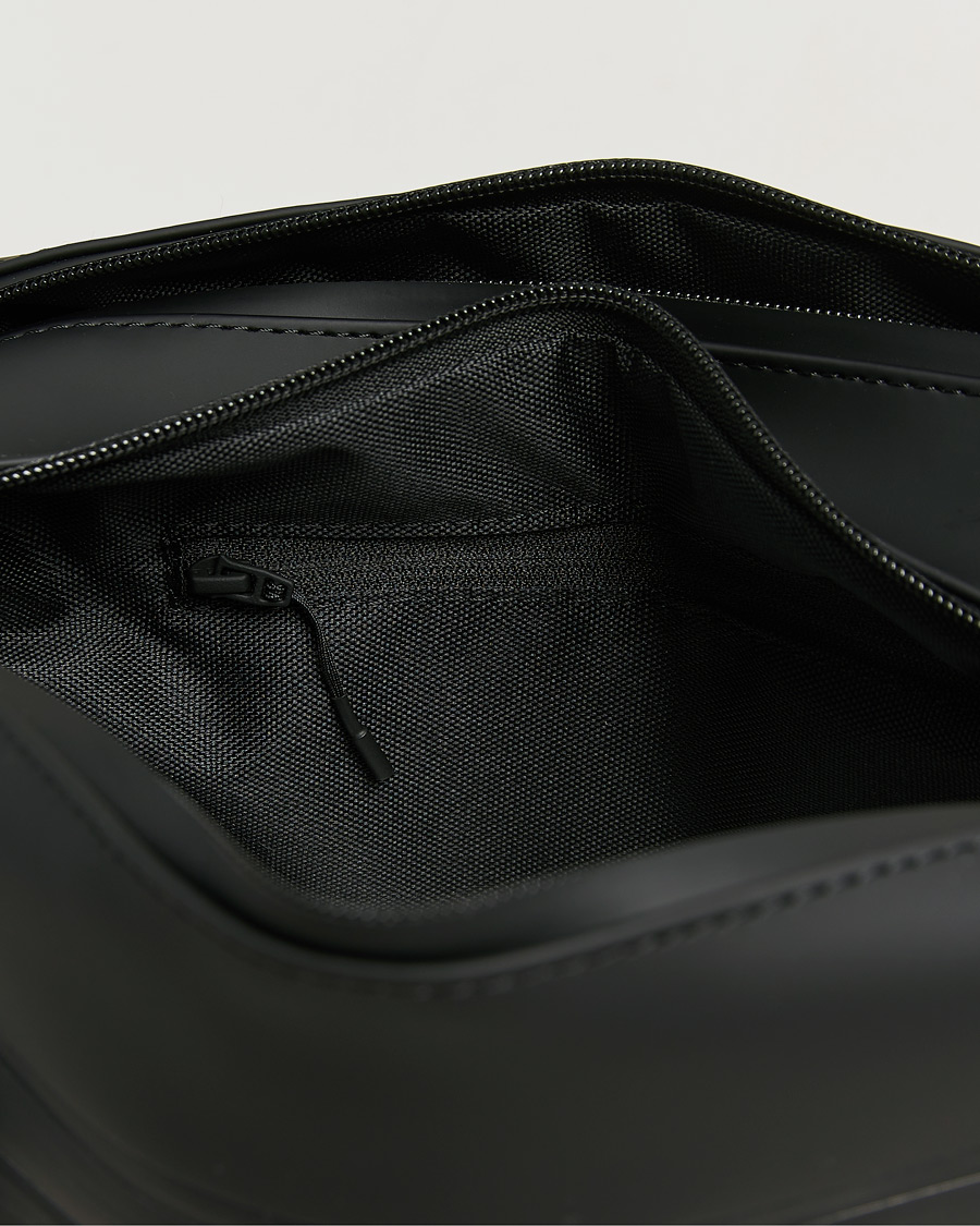 Herre | Tasker | RAINS | Double Zip Washbag Black