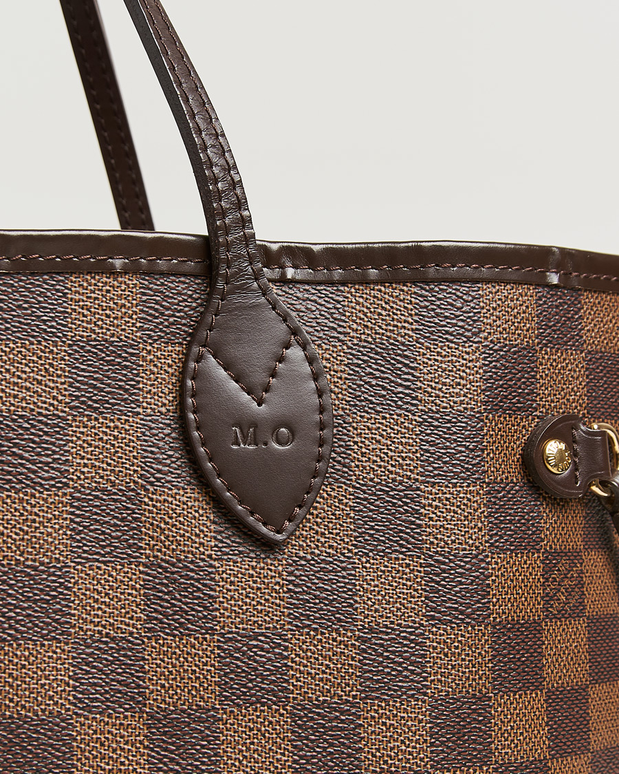 Herre | Pre-Owned & Vintage Bags | Louis Vuitton Pre-Owned | Neverfull MM Damier Ebene