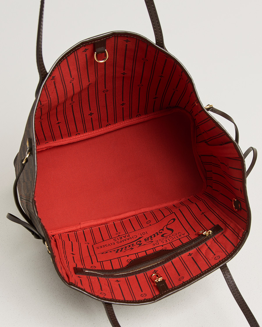 Herre | Pre-Owned & Vintage Bags | Louis Vuitton Pre-Owned | Neverfull MM Damier Ebene