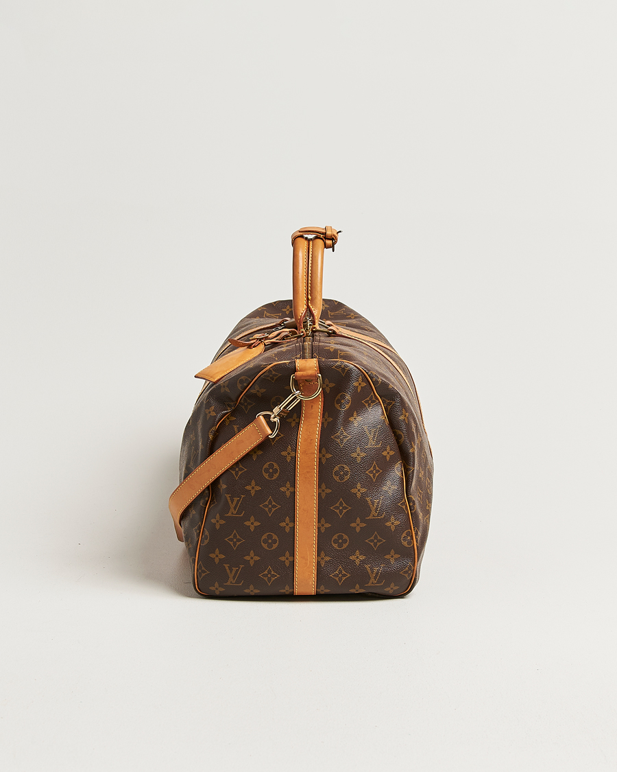 Herre | Pre-Owned & Vintage Bags | Louis Vuitton Pre-Owned | Keepall Bandouliére 55 Monogram