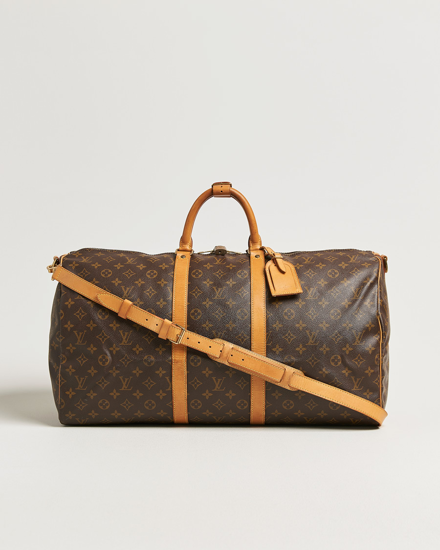 Herre | Pre-Owned & Vintage Bags | Louis Vuitton Pre-Owned | Keepall Bandouliére 55 Monogram