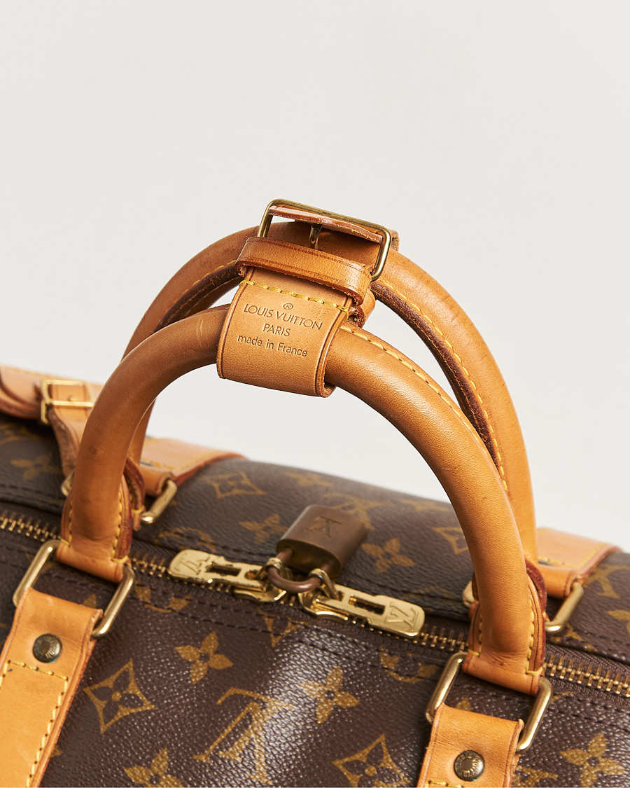 Herre | Pre-Owned & Vintage Bags | Louis Vuitton Pre-Owned | Keepall Bandouliére 55 Monogram