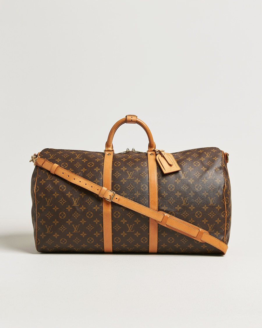 Herre | Pre-Owned & Vintage Bags | Louis Vuitton Pre-Owned | Keepall Bandouliére 55 Monogram