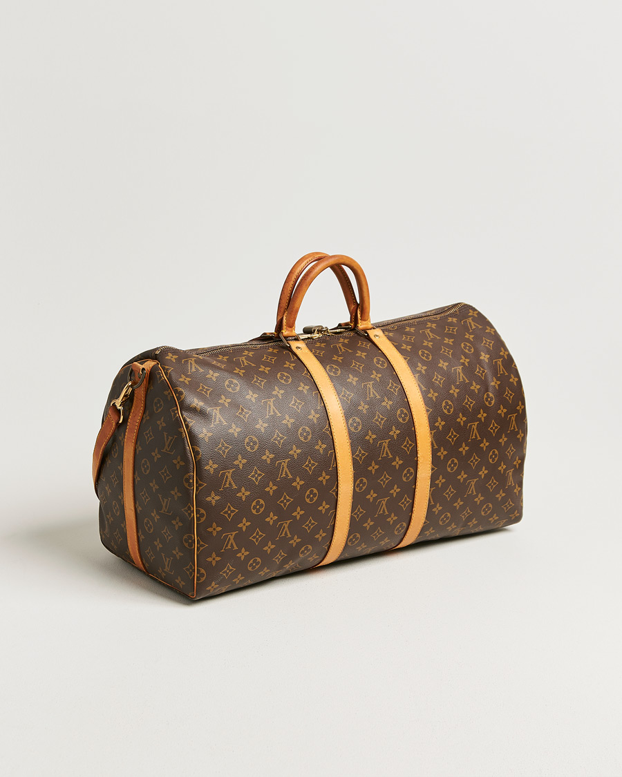 Herre | Pre-Owned & Vintage Bags | Louis Vuitton Pre-Owned | Keepall Bandouliére 55 Monogram