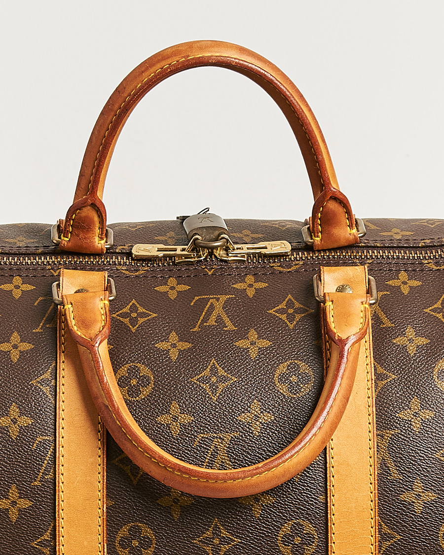 Herre | Pre-Owned & Vintage Bags | Louis Vuitton Pre-Owned | Keepall Bandouliére 55 Monogram
