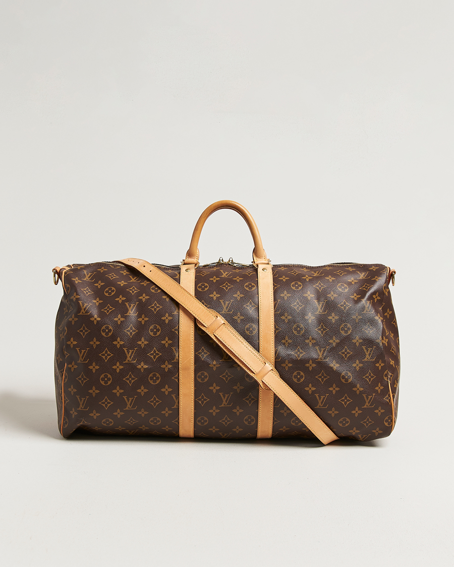 Herre | Pre-Owned & Vintage Bags | Louis Vuitton Pre-Owned | Keepall Bandouliére 55 Monogram