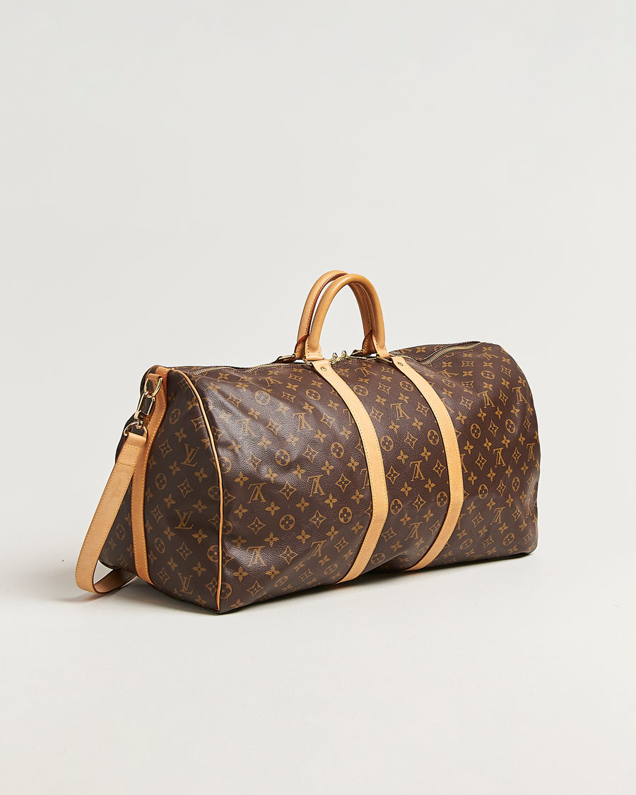 Herre | Pre-Owned & Vintage Bags | Louis Vuitton Pre-Owned | Keepall Bandouliére 55 Monogram