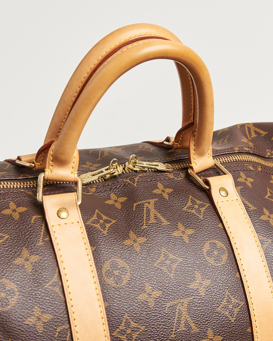 Herre | Pre-Owned & Vintage Bags | Louis Vuitton Pre-Owned | Keepall Bandouliére 55 Monogram