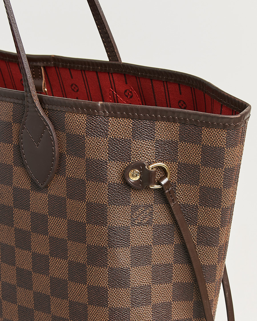 Herre | Pre-Owned & Vintage Bags | Louis Vuitton Pre-Owned | Neverfull MM Damier Ebene