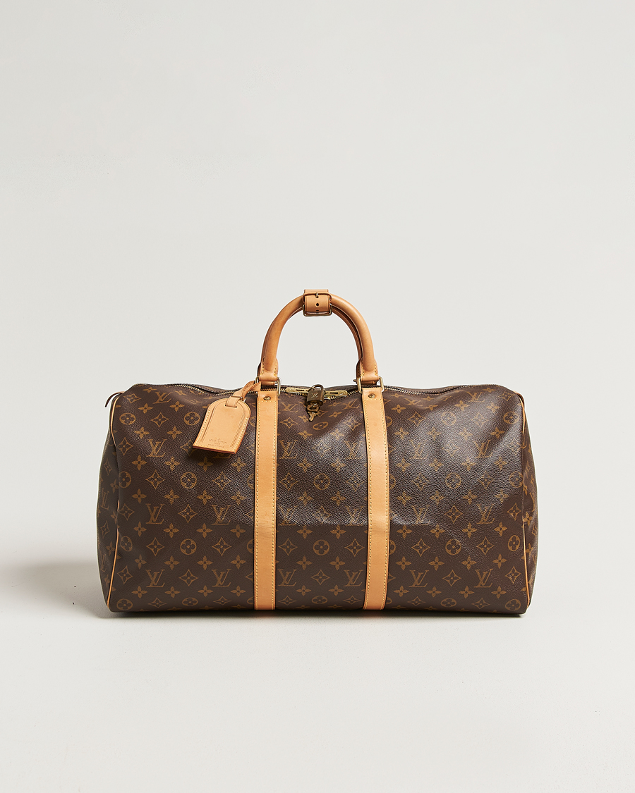 Herre | Pre-Owned & Vintage Bags | Louis Vuitton Pre-Owned | Keepall 50 Monogram