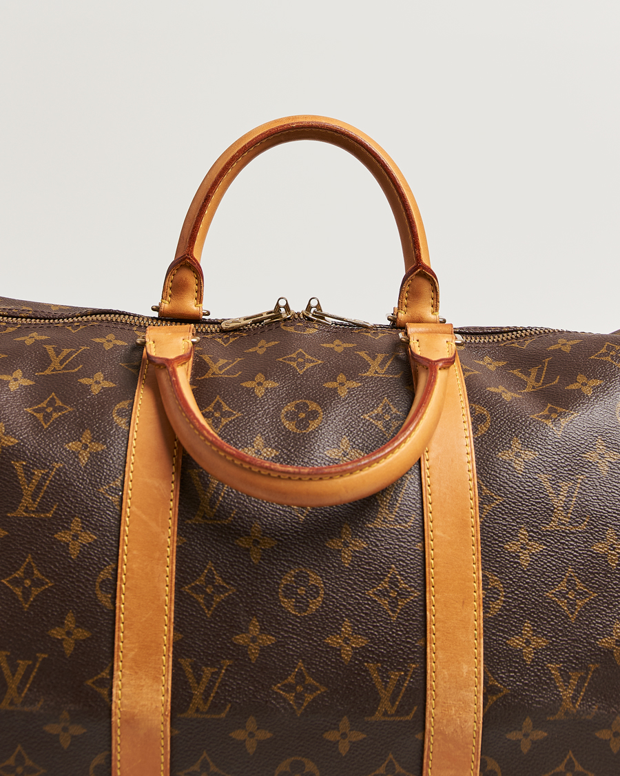 Herre | Pre-Owned & Vintage Bags | Louis Vuitton Pre-Owned | Keepall Bandouliére 50 Monogram