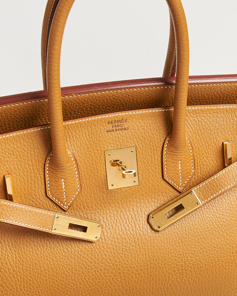 Herre | Pre-Owned & Vintage Bags | Hermès Pre-Owned | Birkin 35 Ardennes Gold