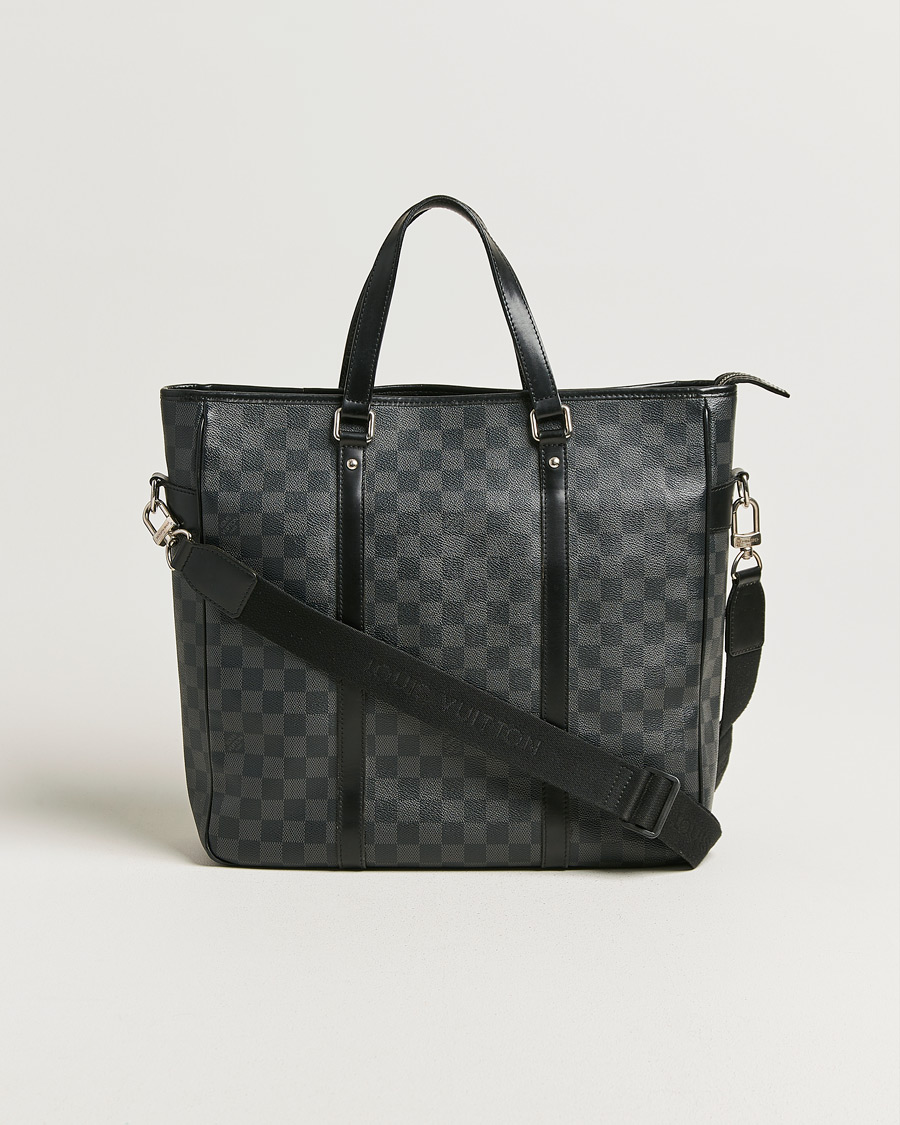 Herre | Louis Vuitton Pre-Owned Tadao Tote Bag Damier Graphite | Louis Vuitton Pre-Owned | Tadao Tote Bag Damier Graphite