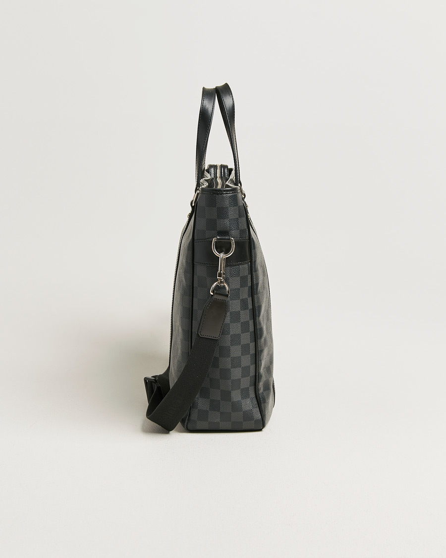 Herre | Pre-Owned & Vintage Bags | Louis Vuitton Pre-Owned | Tadao Tote Bag Damier Graphite