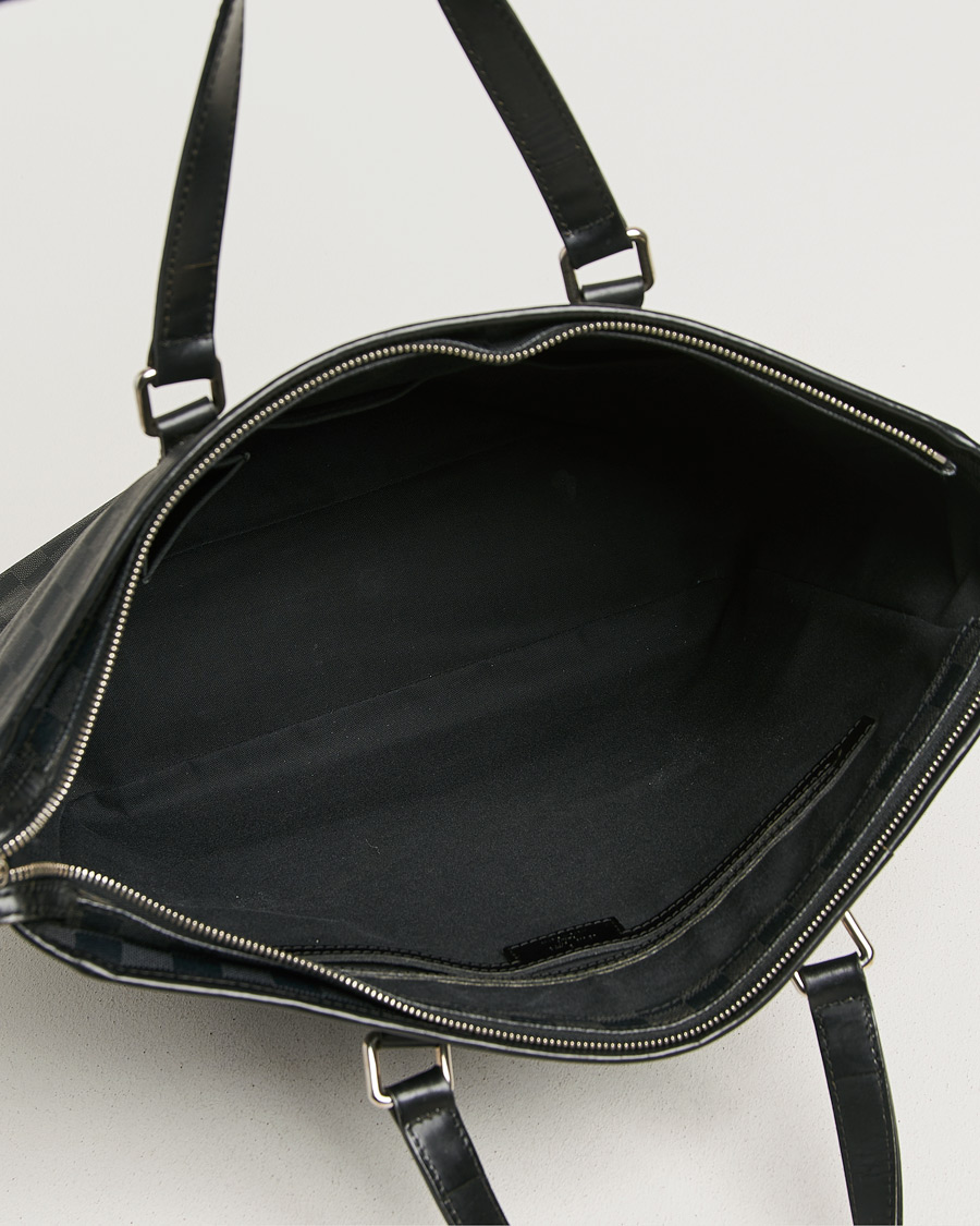 Herre | Pre-Owned & Vintage Bags | Louis Vuitton Pre-Owned | Tadao Tote Bag Damier Graphite