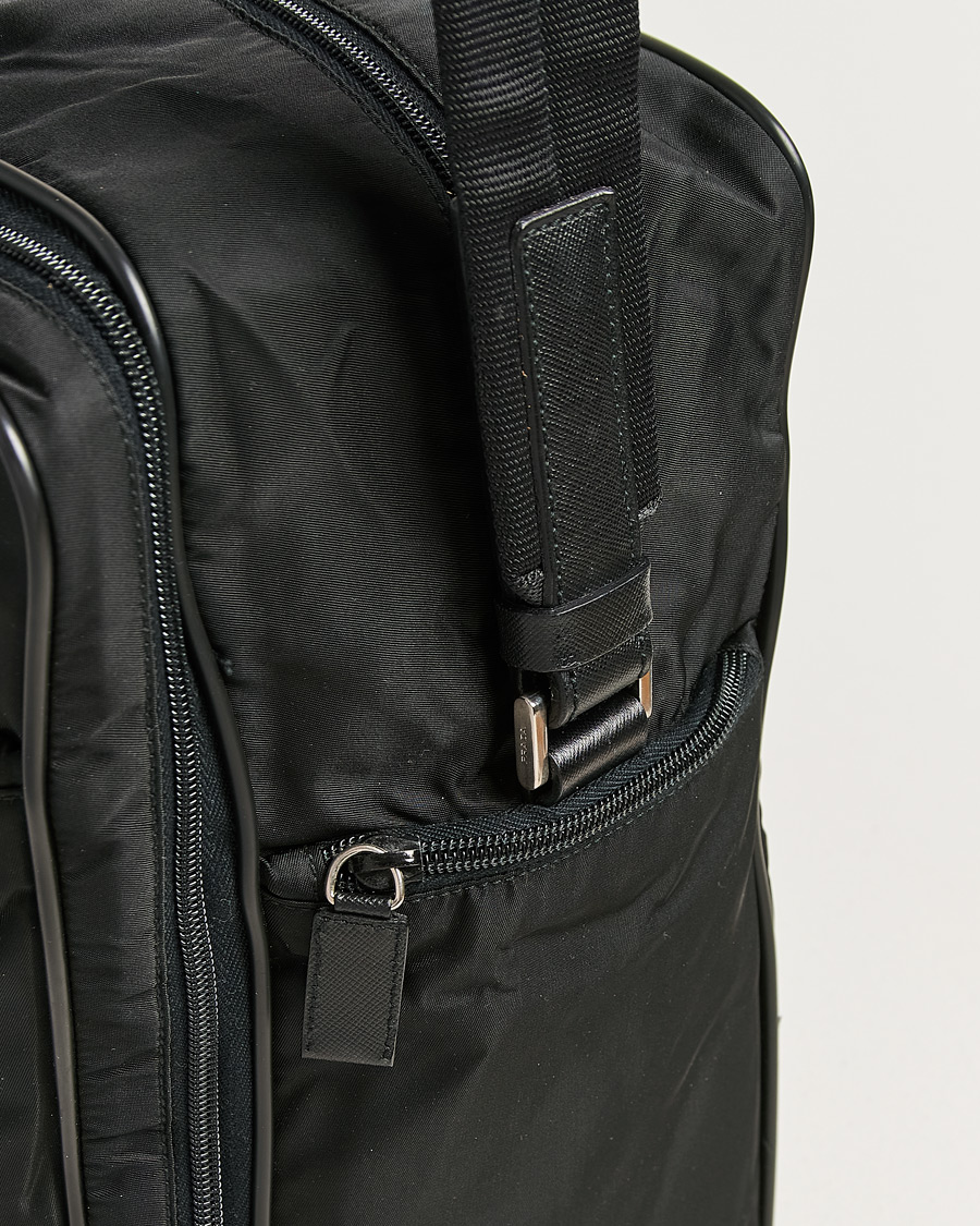 Herre | Pre-Owned & Vintage Bags | Prada Pre-Owned | Tessuto Nylon Document Bag Black