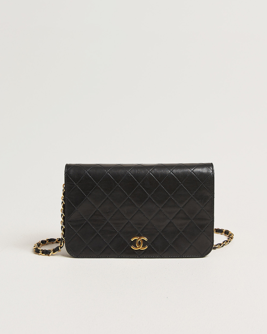 Herre | Pre-Owned & Vintage Bags | Chanel Pre-Owned | Classic Single Flap Bag Lambskin Small Black