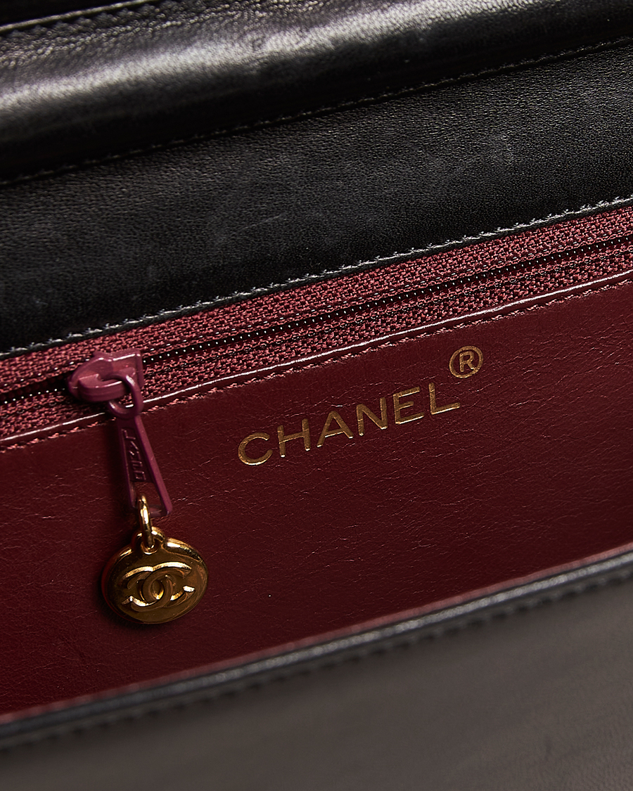 Herre | Pre-Owned & Vintage Bags | Chanel Pre-Owned | Classic Single Flap Bag Lambskin Small Black